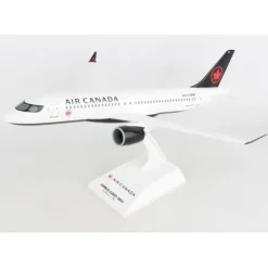 Airplane Model<SkyMarks SKR1045 1:100 Air Canada Airbus A220-300 - Miniature Marvels: Airplane Models & Painted Dice