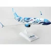 Airplane Model<SkyMarks SKR1136 1:130 ALASKA 737-800 "SALMON PEOPLE" - Miniature Marvels: Airplane Models & Painted Dice