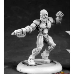 Miniature<Slade, Cyborg Hero: Chronoscope RPR 50160 - Miniature Marvels: Airplane Models & Painted Dice