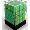 Dice<Slime / Yellow: Vortex 36d6 12mm Dice Block CHX 27915 - Miniature Marvels: Airplane Models & Painted Dice
