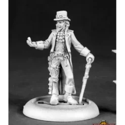 Miniature<Smedley Cloverdash, Evil Villain: Chronoscope RPR 50187 - Miniature Marvels: Airplane Models & Painted Dice