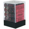 Dice<Smoke / Red : Translucent 36d6 12mm Dice Block CHX 23818 - Miniature Marvels: Airplane Models & Painted Dice