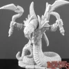 Miniature<Snakeman Champion: Dark Heaven Legends RPR 02935 - Miniature Marvels: Airplane Models & Painted Dice