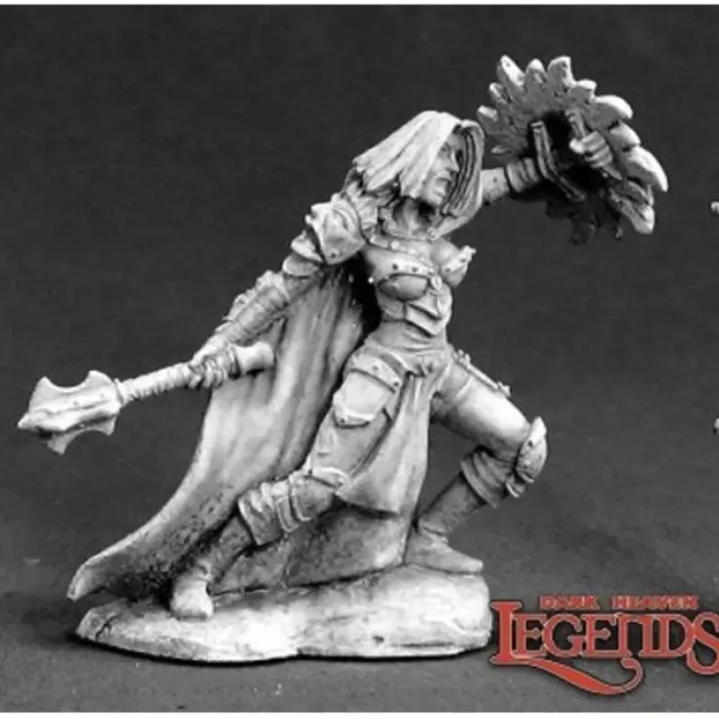 Miniature<Sora Goldflame, Female Cleric: Dark Heaven Legends RPR 03283 - Miniature Marvels: Airplane Models & Painted Dice