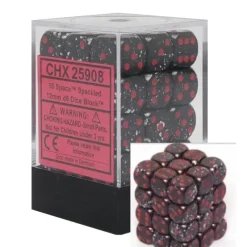 Dice<Space: Speckled 36d6 12mm Dice Block CHX 25908 - Miniature Marvels: Airplane Models & Painted Dice
