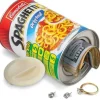 Egpull<Spaghettios OFFICIALLY LICENSE - Decoy Safe Can Bank - Hide Cash Money Jewelry - Miniature Marvels: Airplane Models & Painted Dice