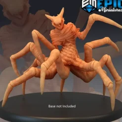 Miniature<Spider Of Leng - Miniature Marvels: Airplane Models & Painted Dice