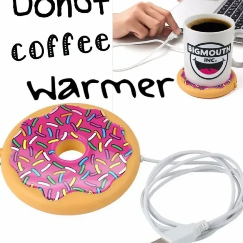 Egpull<SPRINKLE DONUT Coffee Drink Mug Warmer USB powered - BigMouth Inc - Miniature Marvels: Airplane Models & Painted Dice