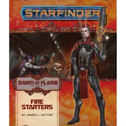 Role-playing Game<Starfinder Adventure Path #13: Fire Starters (Dawn of Flame 1 of 6) PZO 7213 - Miniature Marvels: Airplane Models & Painted Dice