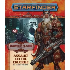 Role-playing Game<Starfinder Adventure Path #18: Assault on the Crucible (Dawn of Flame 6 of 6) PZO 7218 - Miniature Marvels: Airplane Models & Painted Dice