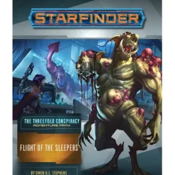 Role-playing Game<Starfinder Adventure Path #26: Flight of the Sleepers (The Threefold Conspiracy 2 of 6) PZO 7226 - Miniature Marvels: Airplane Models & Painted Dice