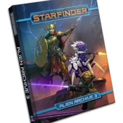 Role-playing Game<Starfinder: Alien Archive 3 Hardcover PZO 7111 - Miniature Marvels: Airplane Models & Painted Dice