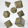 Dice<Starfinder Threefold Conspiracy Dice Set (7) QWS STAR3C - Miniature Marvels: Airplane Models & Painted Dice