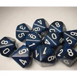 Dice<Stealth: Speckled d10 Dice Set (10's) CHX 25146 - Miniature Marvels: Airplane Models & Painted Dice