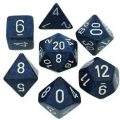 Dice<Stealth: Speckled Polyhedral Dice Set (7's) CHX 25346 - Miniature Marvels: Airplane Models & Painted Dice