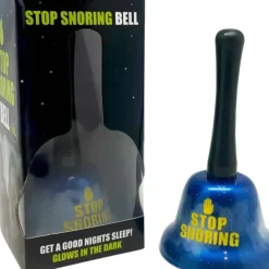 Egpull<STOP SNORING Metal Hand Bell - Glows in the Dark! - Funny Gag Joke Adult Gift - Miniature Marvels: Airplane Models & Painted Dice