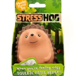 Egpull<STRESS HOG Squishy Fidget Squish Toy - SOOO Cute! Squeeze the Little Hedgy! - Miniature Marvels: Airplane Models & Painted Dice