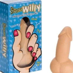 Egpull<STRESS WILLY - Squeeze Slap Poke Me! Pecker Relief Adult Novelty Joke Gift Toy - Miniature Marvels: Airplane Models & Painted Dice
