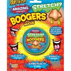 Egpull<STRETCHY BOOGERS - Mucus Play Slime Nasty Gross Snots - Gag Prank Joke Toy Gift - Miniature Marvels: Airplane Models & Painted Dice