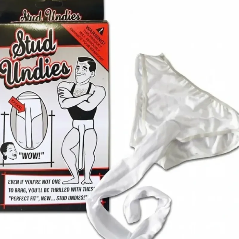 Egpull<STUD UNDIES UNDERWEAR - Men's Hung Undies - GIANT WILLY SIZE! Adult GaG Joke - Miniature Marvels: Airplane Models & Painted Dice