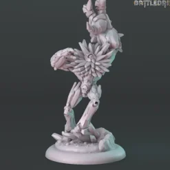Miniature<Sun Embracer - Miniature Marvels: Airplane Models & Painted Dice