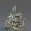 Miniature<Susanoo - Miniature Marvels: Airplane Models & Painted Dice