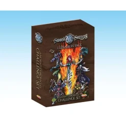 Board Game<Sword & Sorcery: Ancient Chronicles Challenge Set AGS GRPR208 - Miniature Marvels: Airplane Models & Painted Dice