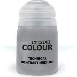 Paint<TECHNICAL: CONTRAST MEDIUM (24ML - Miniature Marvels: Airplane Models & Painted Dice