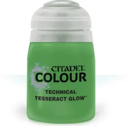 Paint<TECHNICAL: TESSERACT GLOW (18ML - Miniature Marvels: Airplane Models & Painted Dice