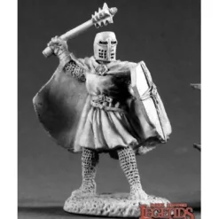 Miniature<Templar Knight: Dark Heaven Legends RPR 02178 - Miniature Marvels: Airplane Models & Painted Dice