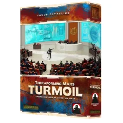 Board Game<Terraforming Mars: Turmoil SHG 7204 - Miniature Marvels: Airplane Models & Painted Dice