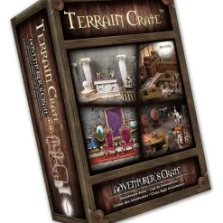 Board Game<TerrainCrate: Adventurers' Crate MGE MGTC135 - Miniature Marvels: Airplane Models & Painted Dice