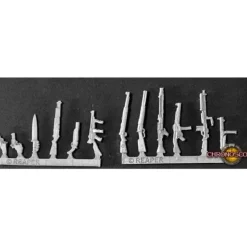 Miniature<20Th Century Weapons: Chronoscope RPR 50030 - Miniature Marvels: Airplane Models & Painted Dice