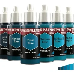 Paint<The Army Painter - Warpaints Fanatic: Deep Green-Blues - Miniature Marvels: Airplane Models & Painted Dice