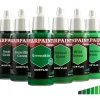Paint<The Army Painter - Warpaints Fanatic: Deep Greens Flexible Triad - Miniature Marvels: Airplane Models & Painted Dice