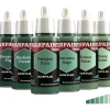 Paint<The Army Painter - Warpaints Fanatic: Desaturated Cool Greens - Miniature Marvels: Airplane Models & Painted Dice