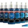 Paint<The Army Painter - Warpaints Fanatic: Vivid Blues - Miniature Marvels: Airplane Models & Painted Dice