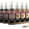 Paint<The Army Painter - Warpaints Fanatic: Deep Skin Tones Flexible Triad - Miniature Marvels: Airplane Models & Painted Dice