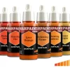 Paint<The Army Painter - Warpaints Fanatic: Oranges Flexible Triad - Miniature Marvels: Airplane Models & Painted Dice