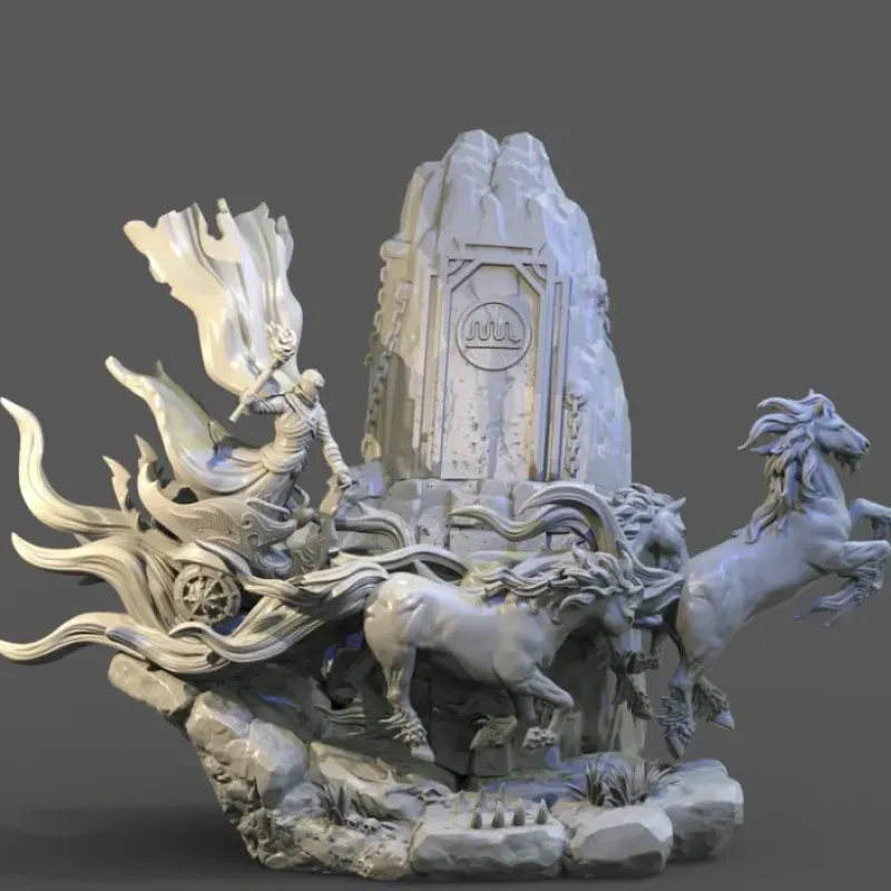 Miniature<The Chariot Tarot - Miniature Marvels: Airplane Models & Painted Dice