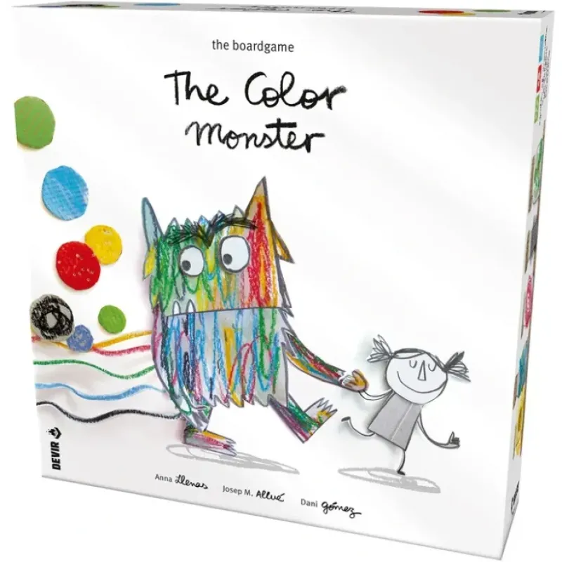 Board Game<The Color Monster - DVR DEVTCM - Miniature Marvels: Airplane Models & Painted Dice