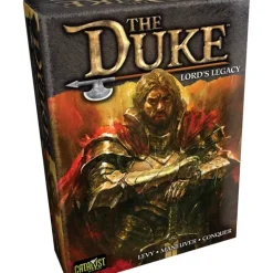 Board Game<The Duke: Lords Legacy CAT 1300L - Miniature Marvels: Airplane Models & Painted Dice