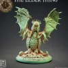 Miniature<The Elder Thing - Miniature Marvels: Airplane Models & Painted Dice