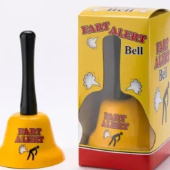 Egpull<The FART ALERT Hand Bell - Funny Joke GaG Gift - Farting Stink Bomb Warning - Miniature Marvels: Airplane Models & Painted Dice