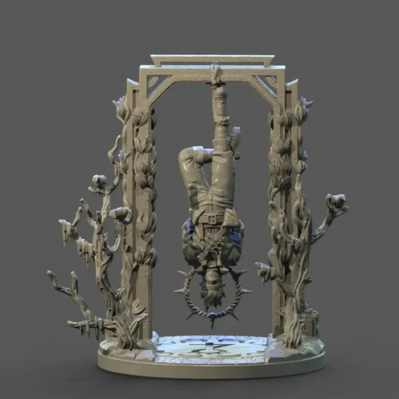 Miniature<The Hanged Man Tarot - Miniature Marvels: Airplane Models & Painted Dice