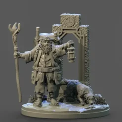 Miniature<The Hermit Tarot - Miniature Marvels: Airplane Models & Painted Dice