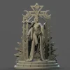 Miniature<The Hight Priestess Tarot - Miniature Marvels: Airplane Models & Painted Dice