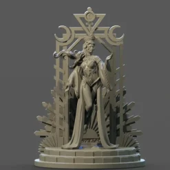 Miniature<The Hight Priestess Tarot - Miniature Marvels: Airplane Models & Painted Dice