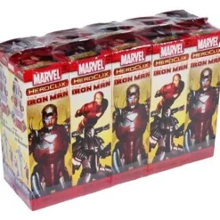 Miniature<The Invincible Iron Man (Booster Brick)(10): Marvel HeroClix WZK 70840 - Miniature Marvels: Airplane Models & Painted Dice