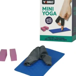 Egpull<The Mini Office Desktop Yoga Set - Cute! Tiny! Portable! - Funny Gag Joke Gift - Miniature Marvels: Airplane Models & Painted Dice